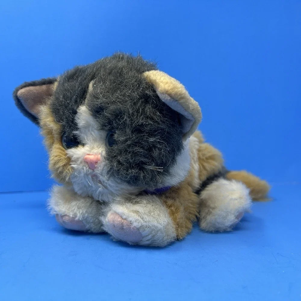 TYCO Kitty Kitty Kittens Calico Cat Plush 1993 7